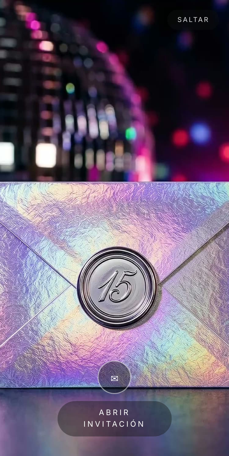 Invitación Disco