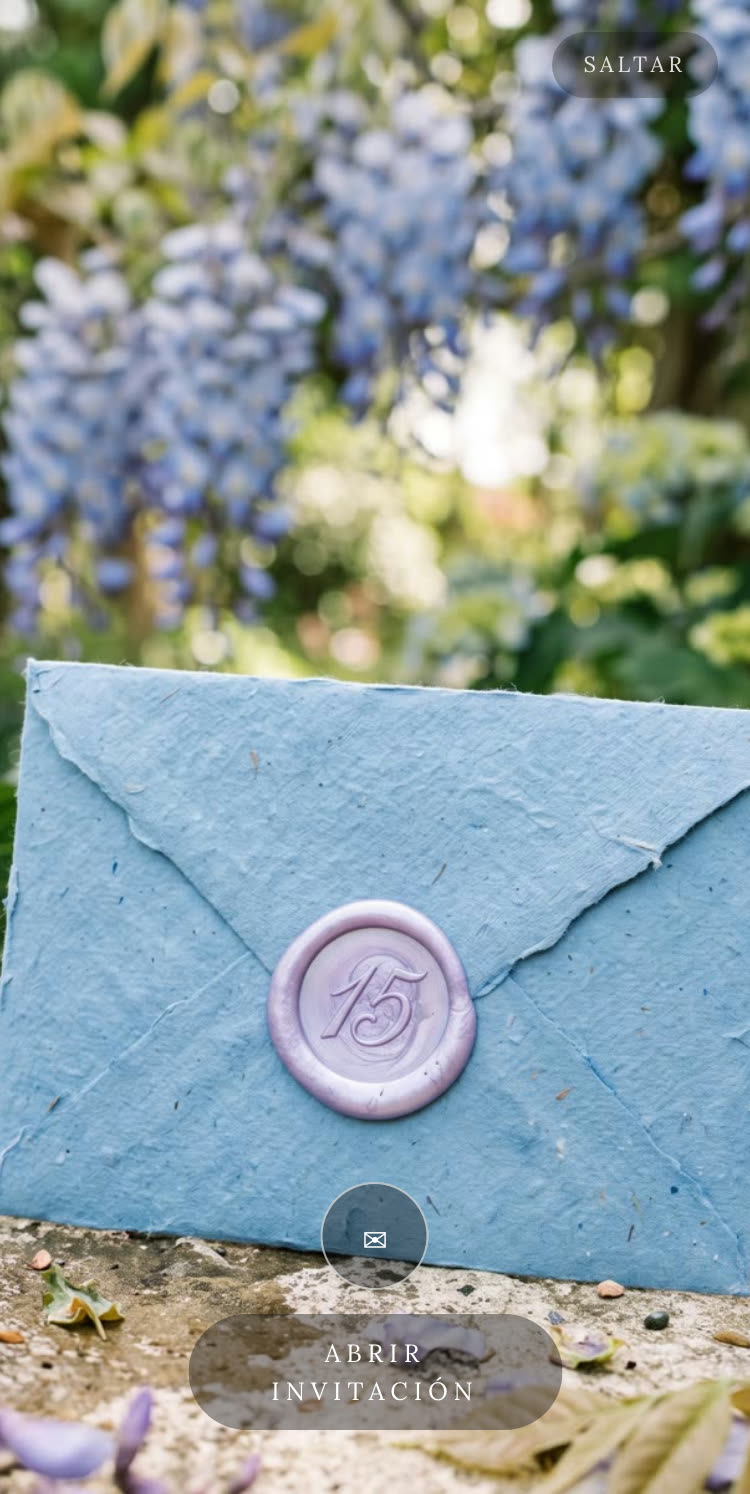 Invitación Jardín